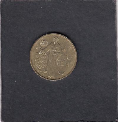 Beschrijving: 10 Centimes  RAINIER III